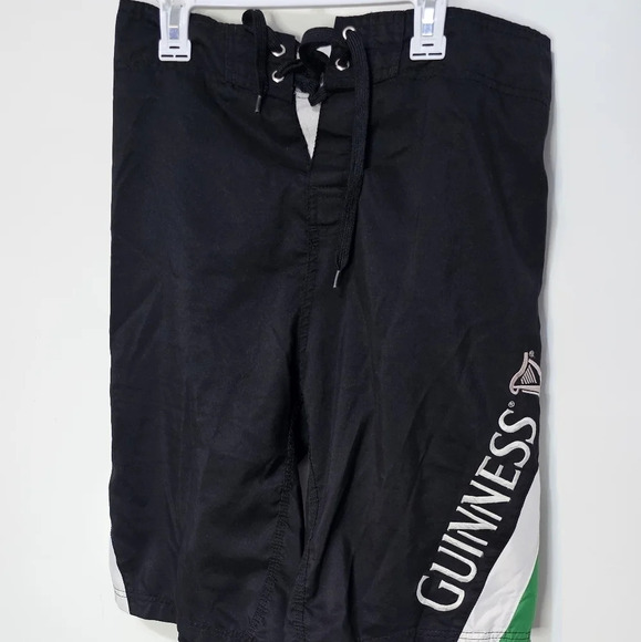 Guinness Men's Medium Waist 32 Swim Surf Beachwear Trunks Pre-owned - Picture 1 of 15